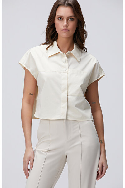 Network Kırık Beyaz N-Tech Gömlek