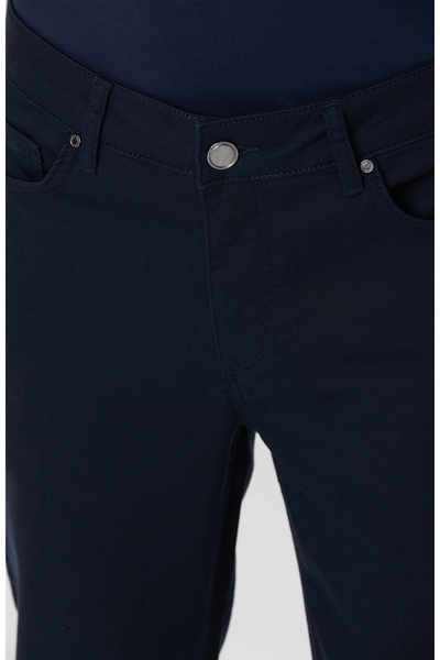 Network Lacivert Casual Pantolon