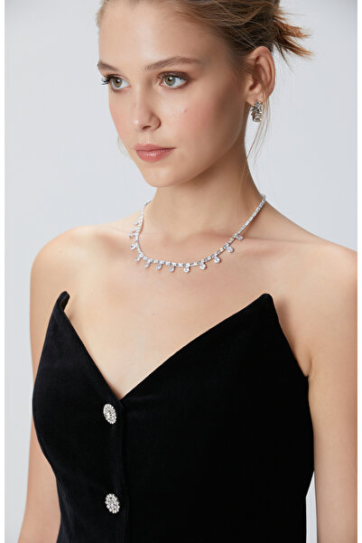 Network Silver Kadın Kolye