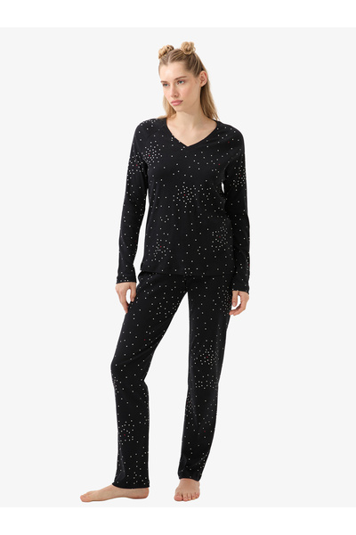 Blackspade Kadın Pijama Takımı 51944 - Baskılı