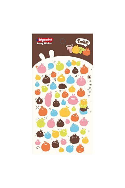 Bigpoint Autocolant Toto Smile x 15 bucăți