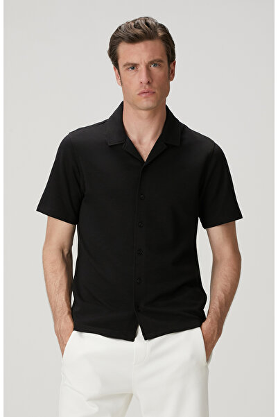 Network Siyah Gömlek