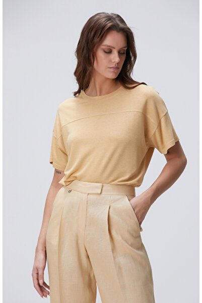 Network Limited Hardal Kaşmir Karışımlı T-shirt