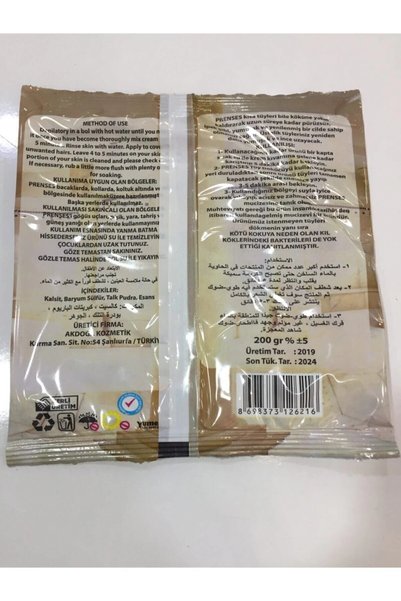 Lidas Princess Hammam Herb 4 Pieces