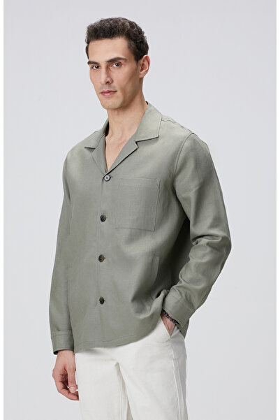 Network Haki Keten Dış Gömlek