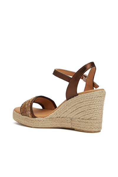 Network Bronz Kadın Espadril