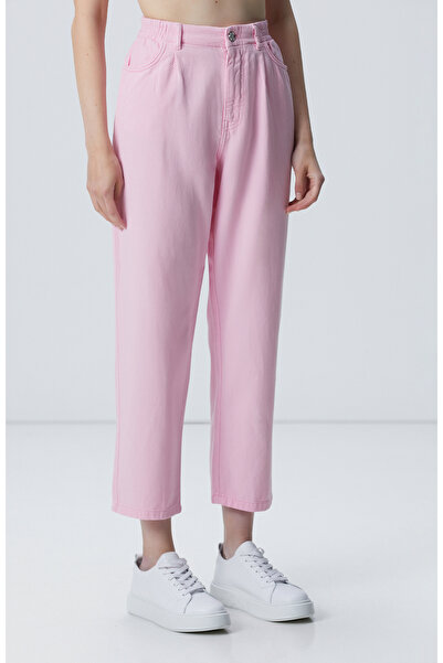 Network Pembe Casual Pantolon