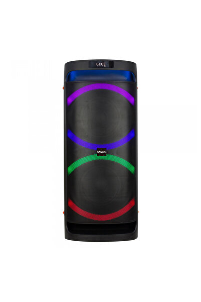 Samus Boxă portabilă Rockstar 8, putere RMS 2x40W / ieșire 160W, radio FM, Bluetooth, cablu Aux/USB/TF