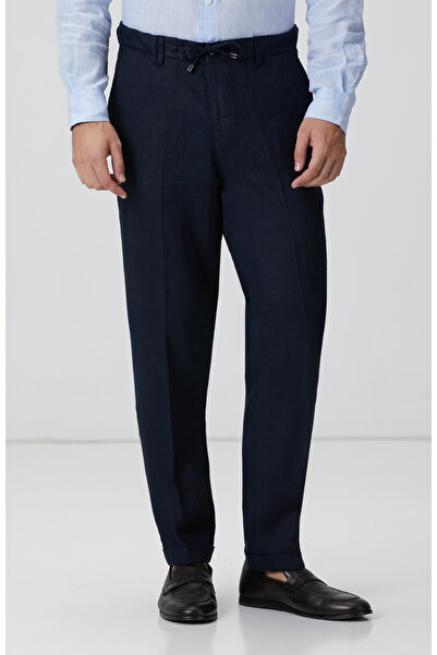 Network Lacivert Keten Jogger Pantolon