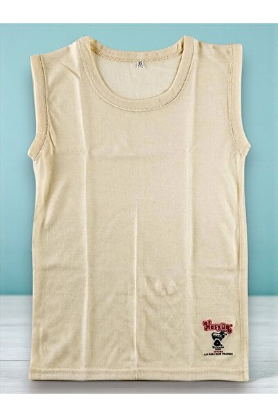 Fanilam Children's Wool Undershirt Sweat Absorbent Soft Textured - Set of 2 Real Thermal Undershirt Hasyün