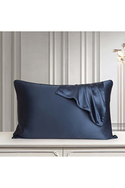 Rotixfy Silk Pillowcase by Rotixfy, Double Layer, Noble Blue, 48x74 cm