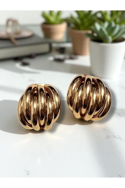 Bo Takı ve Aksesuar Six Rows of Steel Earrings