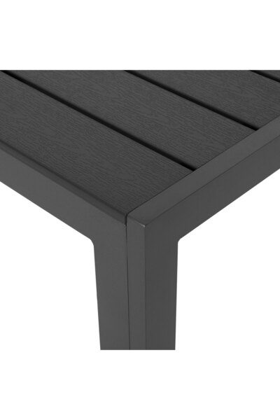 Maison Mex Square garden/terrace table ENCORE L.90 l.90 H.74 black