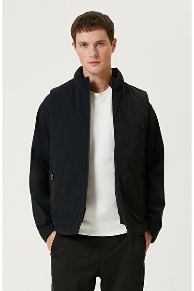 Network Siyah Yelek Olabilen Mont