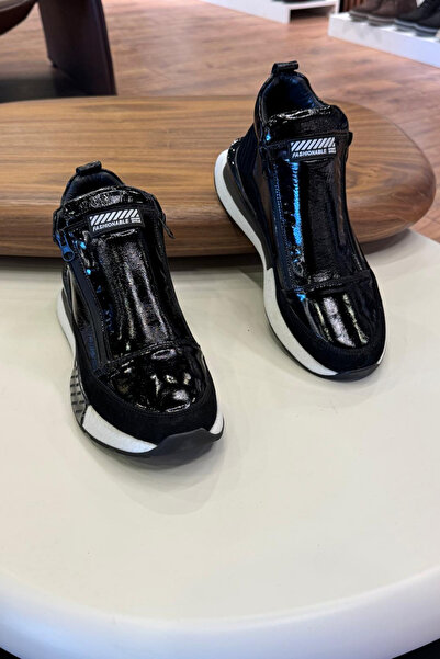 Paulo 1097 SİYAH CİLT FERMUARLI HAKİKİ DERİ ERKEK BOT