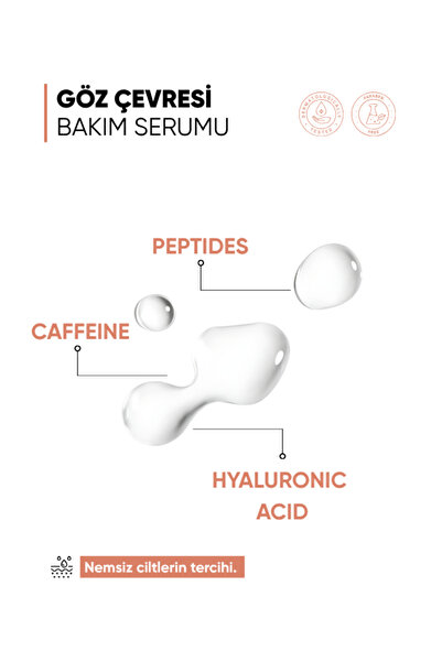 mia klinika Morluk Ve Kırışıklık Karşıtı Aydınlatıcı Göz Çevresi Bakım Serumu