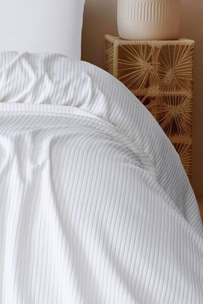 VAROL 100% Cotton Knitted Pique |   220X240Cm |   1. Class Quality |   7 Color Options