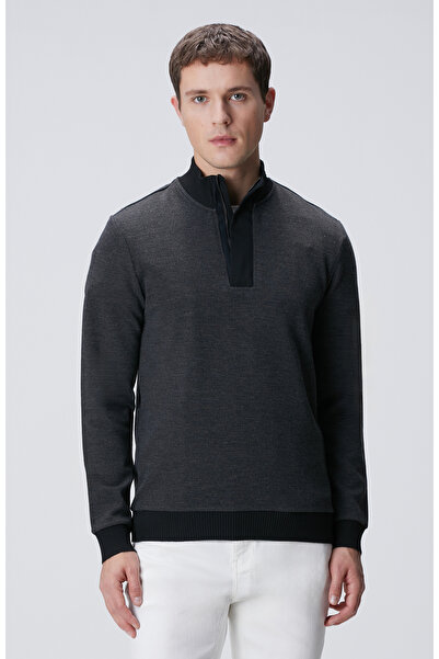 Network Siyah Sweatshirt