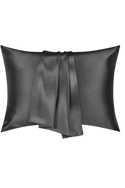 Rotixfy Satin Pillowcase, Black, 51x76 cm, Luxurious, Durable, Anti-Static, Anti-Pilling, Air Permeable