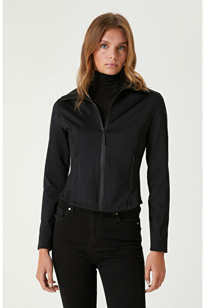 Network Siyah Sweatshirt