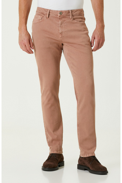 Network Somon Rengi Denim Pantolon