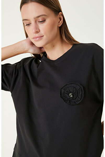 Network Siyah T-shirt