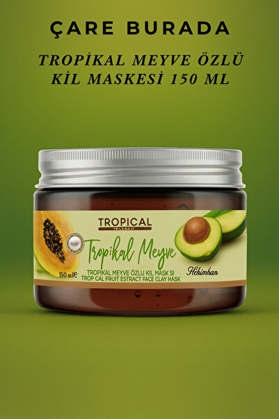 Hekimhan Tropical Fruit Extract Complex Clay Mask for Face, Moisturizing, Pee...