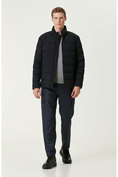 Network İndigo Yün Karışımlı Pantolon