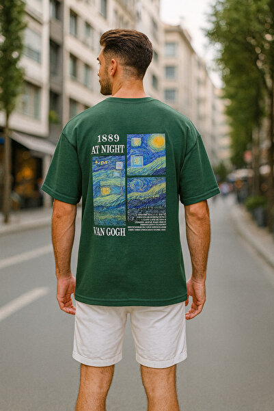 UNCİA OUTDOORS μπλουζάκι με στάμπα malkoçbey vangoh