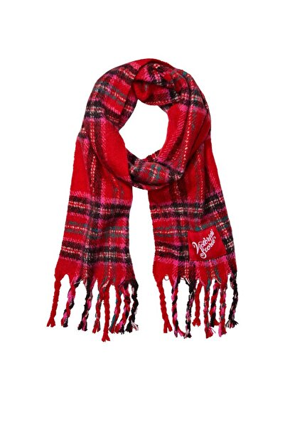 Victoria's Secret Scarf, Plush, Stripes Plaid, Victoria's Secret
