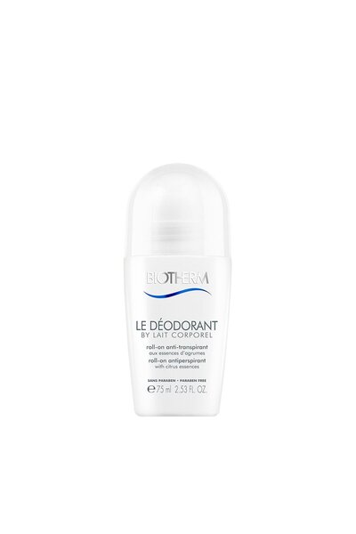 Biotherm Deodorant roll-on s telovým mliekom, 75 ml
