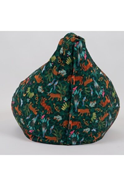 Pufrelax Children's pouf armchair, Nirvana Light Pufrelax, Waterproof Material, In The Jungle