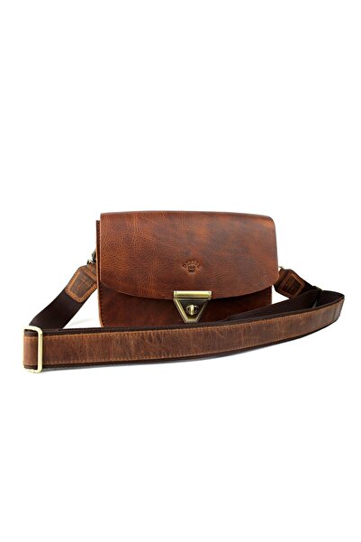 deri,se club Handmade Unisex Genuine Leather Messenger Shoulder Bag