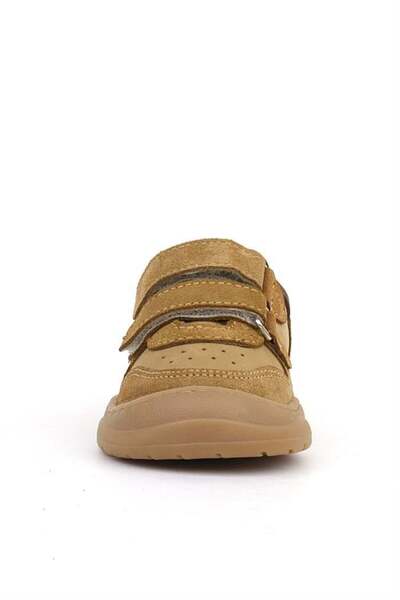 Rakerplus Schaggy Baby Sneakers - Genuine Leather, Tan Brown