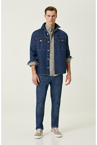 Network Lacivert Denim Pantolon