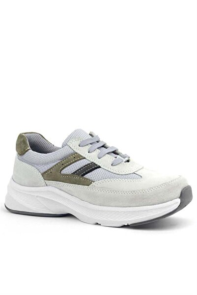 Rakerplus Γνήσιο δέρμα Ανατομικό Mink Khaki Lace-Up ελαφριά παιδικά αθλητικά παπούτσια