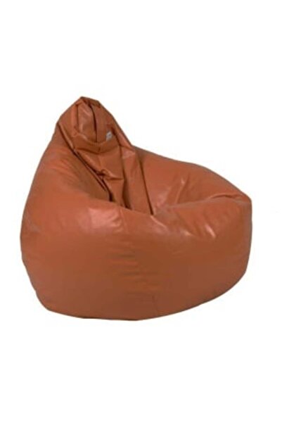 Pufrelax Fotoliu puf copii, Nirvana Light Pufrelax, Material Piele ecologica - Brown