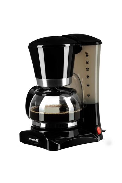 Hausberg Coffee filter HB-3650, 600 ml, 800 W, Black