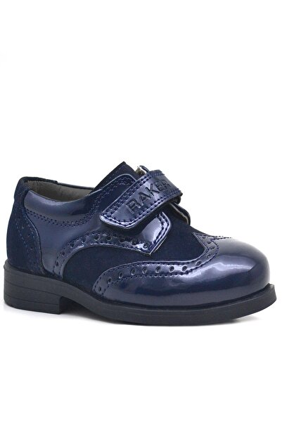 Rakerplus Titan Patent Leather Velcro Classic Baby Boy Shoes