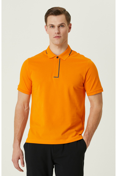 Network Turuncu Polo Yaka T-Shirt