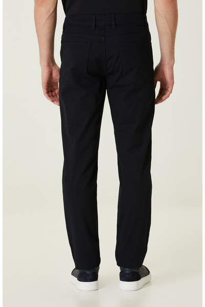 Network Lacivert Casual Pantolon