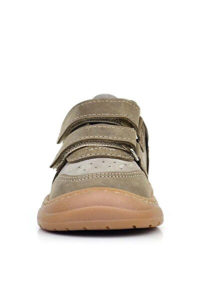 Rakerplus Schaggy Genuine Leather Sand Gray Baby Sneakers