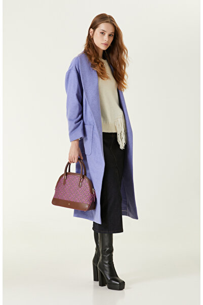 Network Lila Kemerli Manto