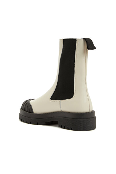 Network Kırıkbeyaz Kadın Deri Bot