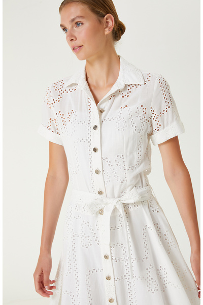 Network Beyaz Elbise