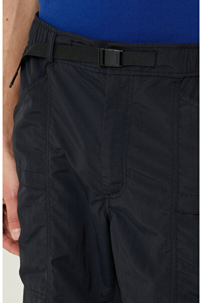 Network N-Tech Siyah Beli Lastikli Kargo Cep Şort