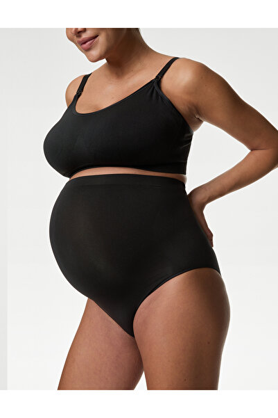Marks & Spencer 3'lü Dikişsiz Full Brief Hamile Külot Seti