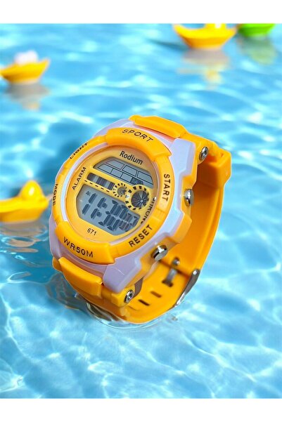 sezerekspres Children's Wristwatch Rodium Waterproof