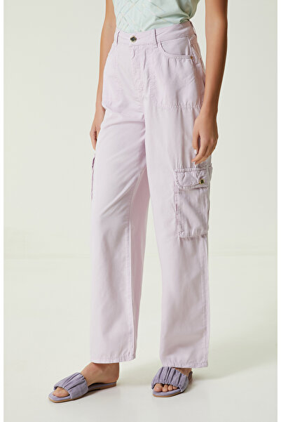 Network Pembe Denim Pantolon