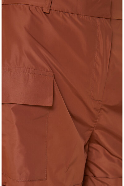 Network Kahverengi Mini Şort